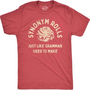 Funny T Shirts for Men Food Joke Tees for Guys with Funny Sayings Sarcastic Graphic T Shirts
