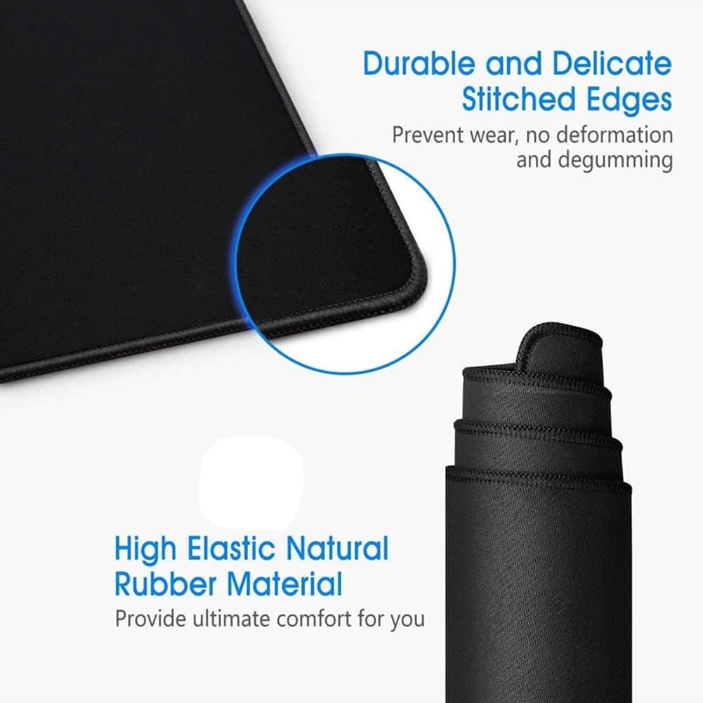 HBJWOV Desk Mat Gaming Pad Large Mousepad Gamer Accessories PC Computer Keyboard Desk Pad Big Size Slip Natural Rubber.(300x800x2mm) - Image 6