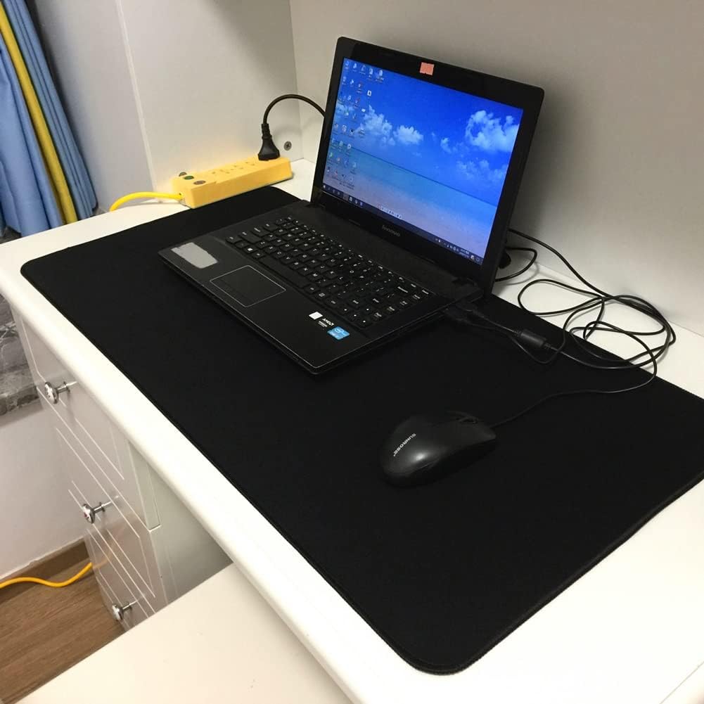 HBJWOV Desk Mat Gaming Pad Large Mousepad Gamer Accessories PC Computer Keyboard Desk Pad Big Size Slip Natural Rubber.(400x900x2mm) - Image 2