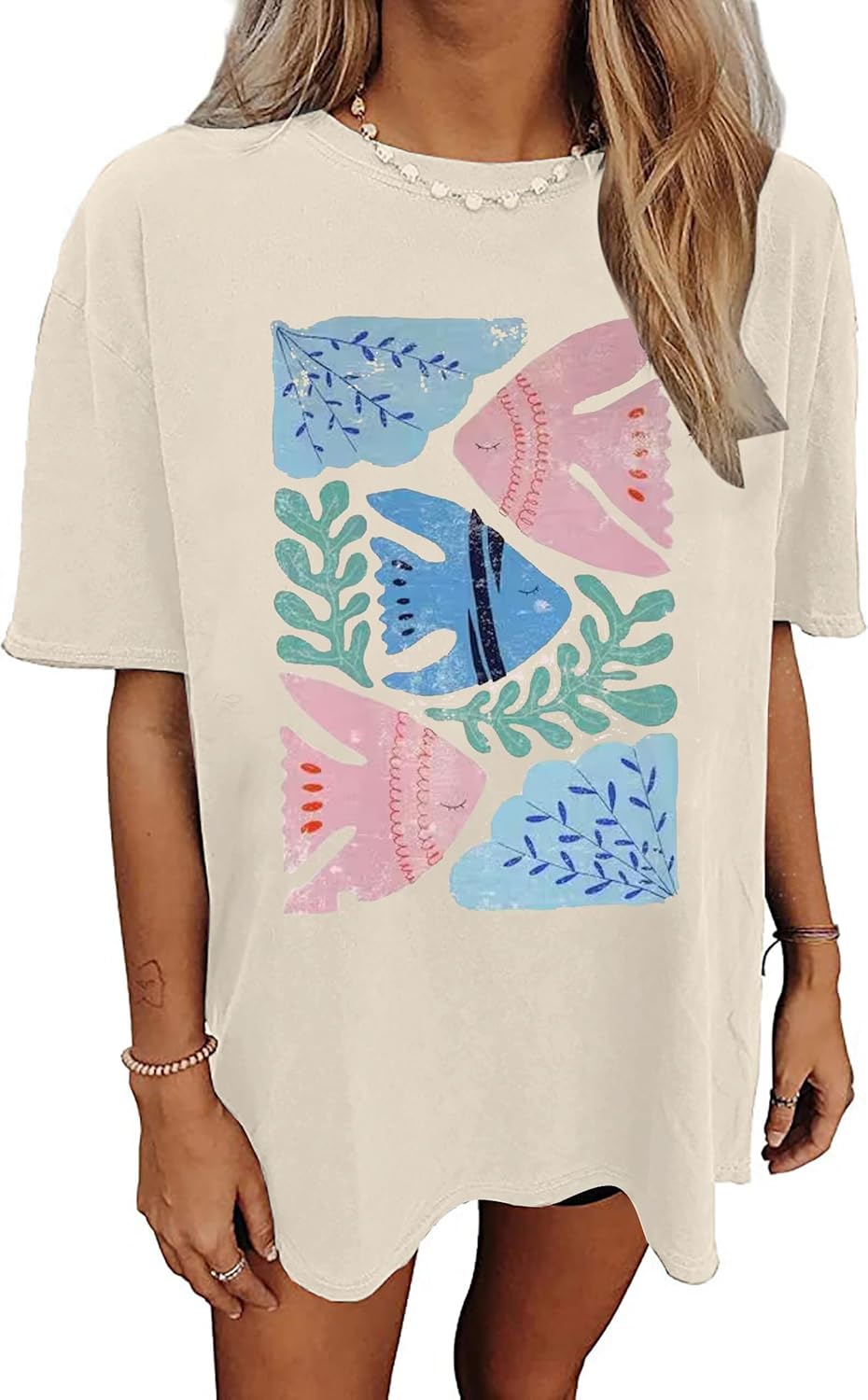 Oversized Wild West Cowboys T-Shirt for Women Vintage Country Music Tee Western Rodeo Graphic Tee Short Sleeve Loose Top - Image 29