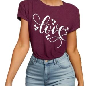 Womens Graphic T-Shirts Teen Girls Cute Sunflower Print Casual Tee Tops Dandelion Vintage Flowers Summer Wildflowers Shirt